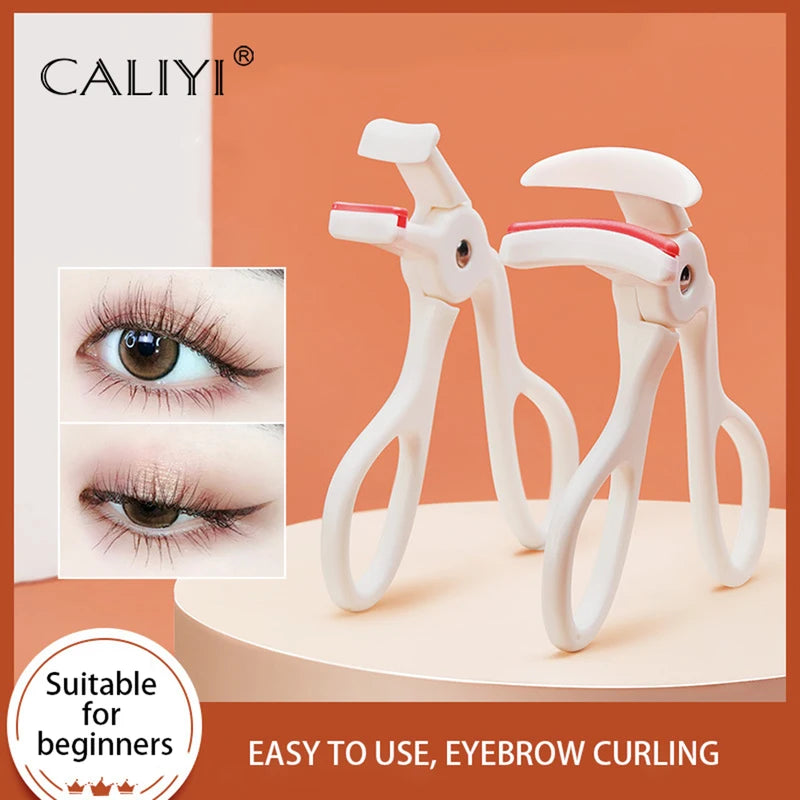 Eyelash Curler with Silicone Gasket for Curling & Makeup - Big Eyes Tool