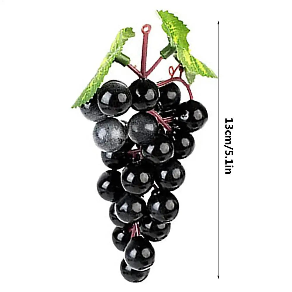 Artificial Grapes Cluster - Fake Fruit Decor for Home Garden Wedding Party