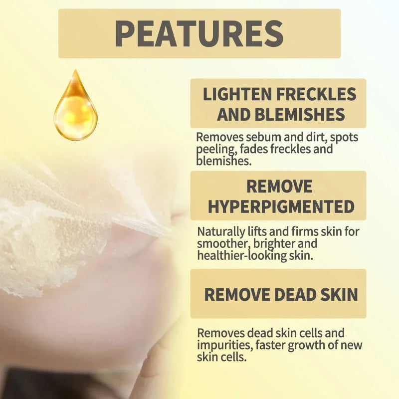 Strong Yellow Peeling Oil for Skin Brightening & Exfoliation - Body & Hands