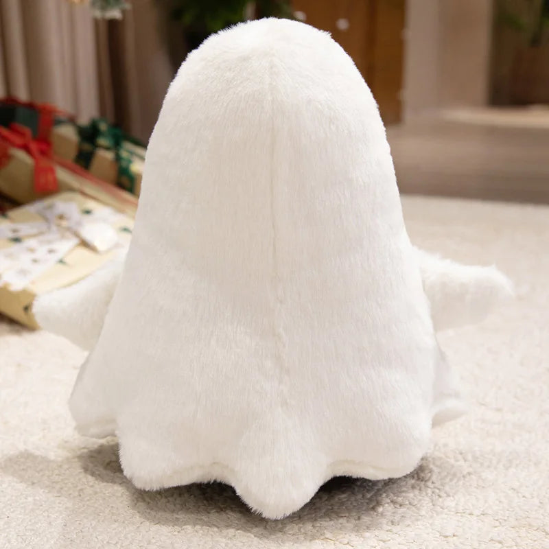 Cute White Ghost Plush Toy Halloween Party Decorations 32cm - Festival Gift
