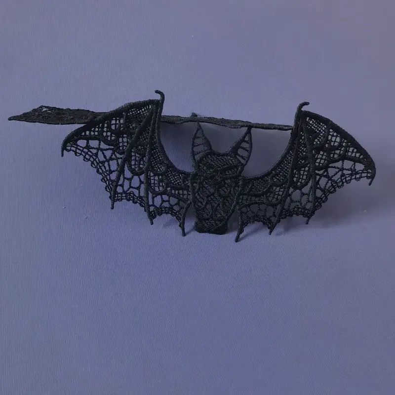 Halloween Bat Decor Pendant Lightweight Realistic Lace Bird Wildlife Decoration