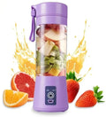 Portable Juicer Blender with Stainless Steel Cutter - Rechargeable Mini Fruit & Milkshake Mixer