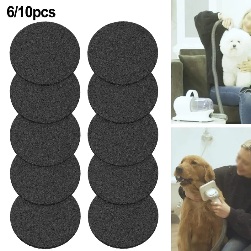 Pet Grooming Vacuum Sponge Filter Replacement Kit - Compatible with Neapot P1 Pro
