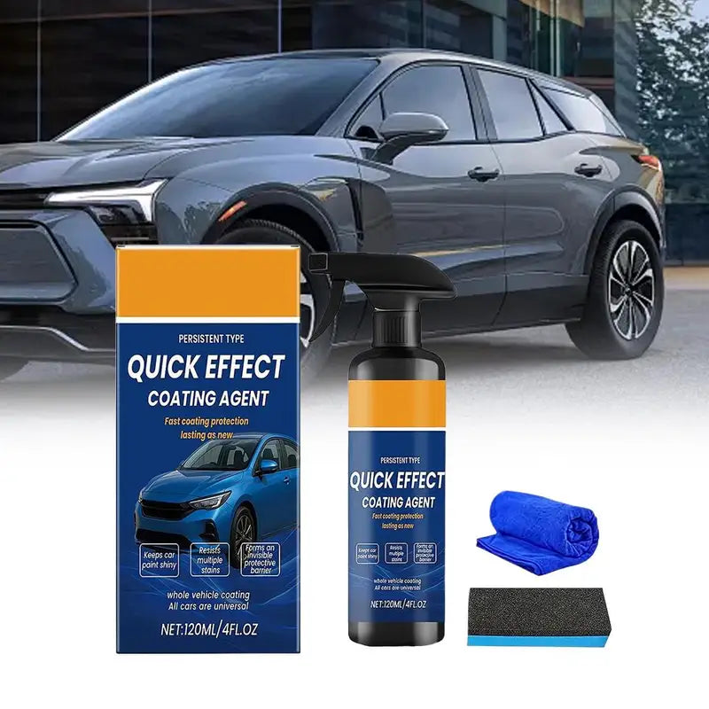 Car Coating Spray Water Repellent Ceramic Wax for Paint Glass Motorcycle RV