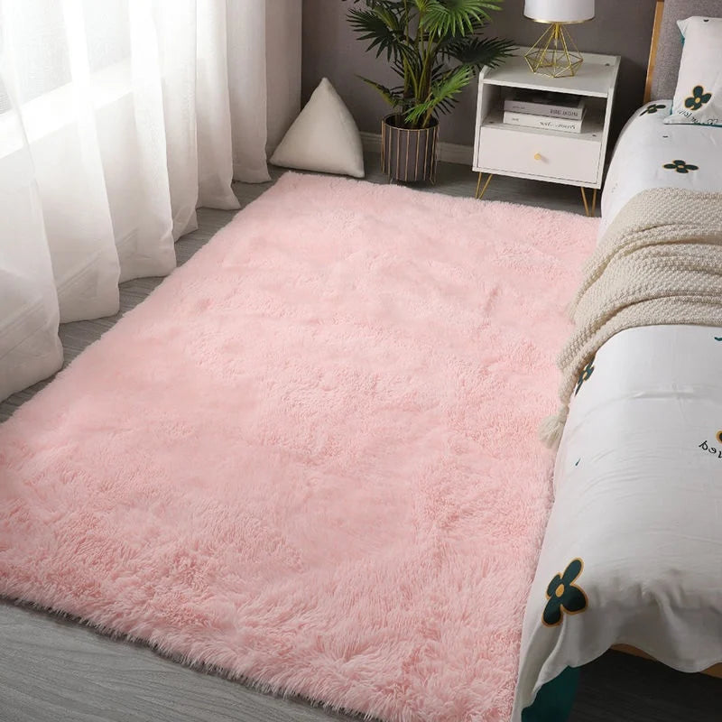Kids Bedroom Carpet Soft Fluffy Rug for Children's Room Living Room Decor