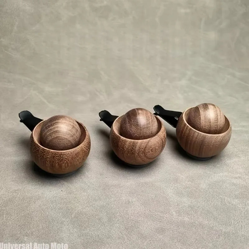 Wooden Car & Home Essential Oil Diffuser - Natural Fragrance Dispenser