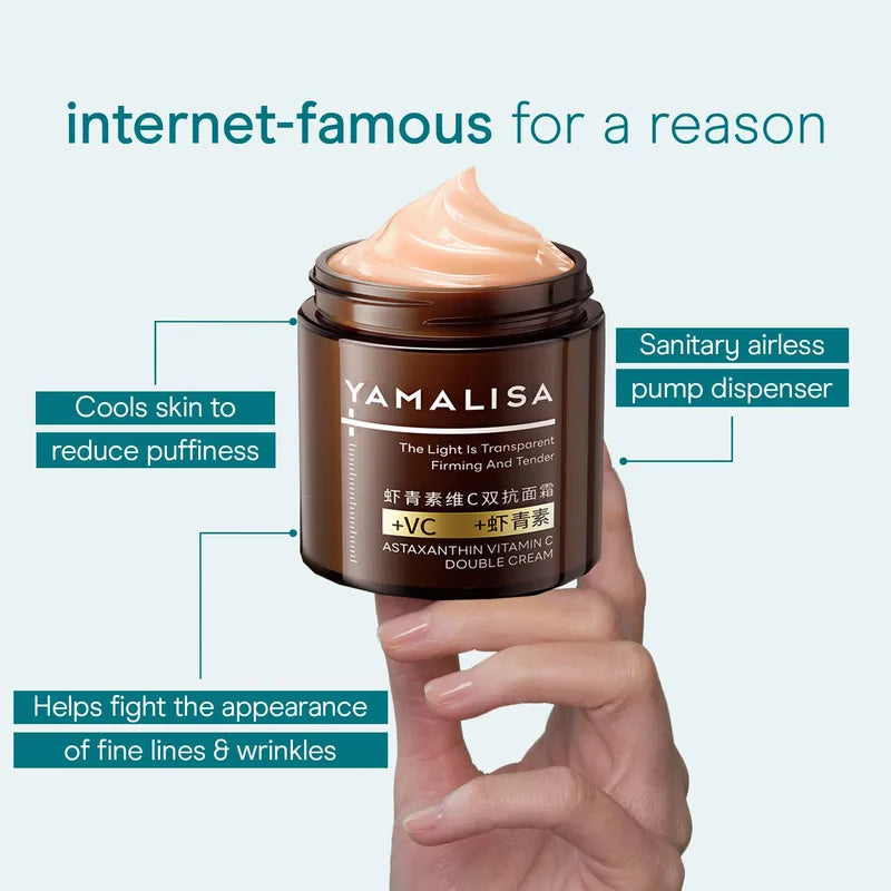 Anti-Aging Face Cream with Astaxanthin, Vitamin C & Retinol - 100g