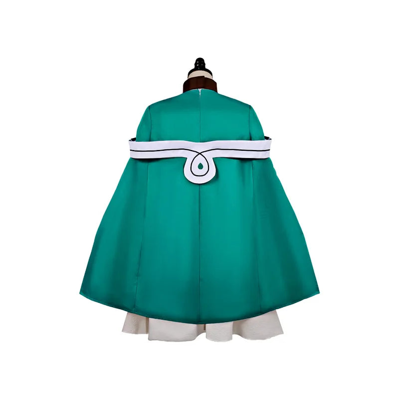 Medieval Witch Cosplay Costume Set with Hat for Anime and Halloween