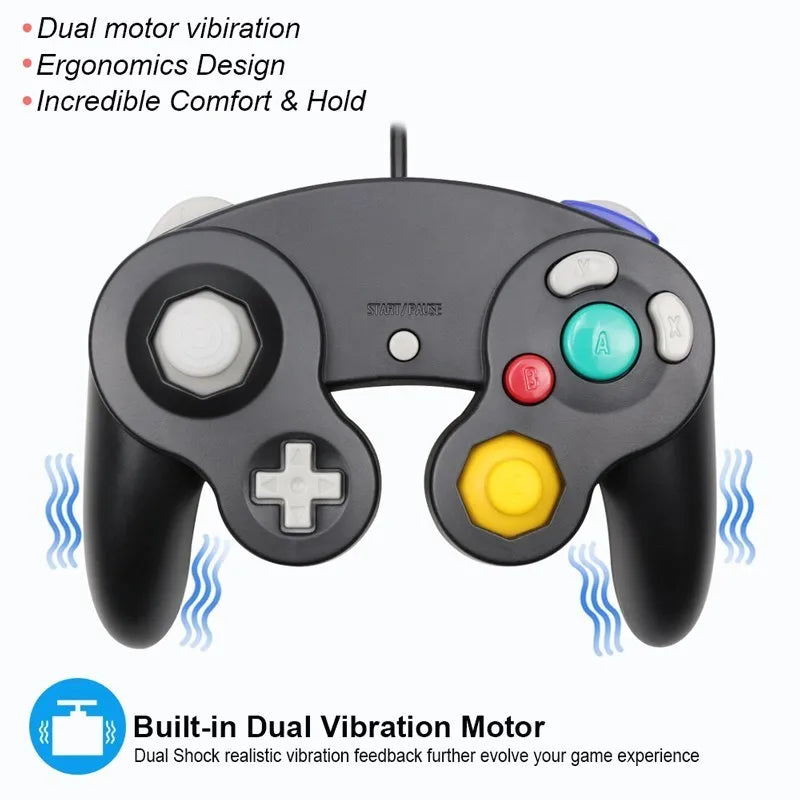 Wired Game Controller for Nintendo Switch, GameCube & PC - Multiple Colors