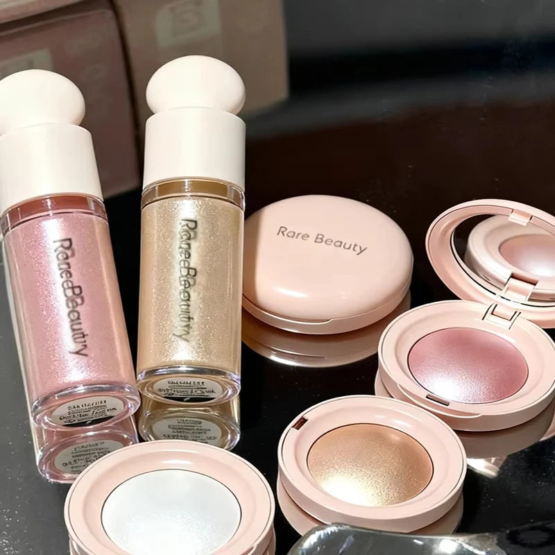 Liquid Highlighter & Blush Makeup Set for Face & Lips - Multiple Colors