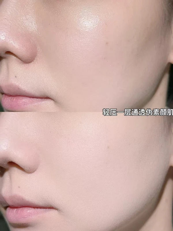 Matte Finish Pressed Powder with Oil Control - Longlasting Waterproof Concealer
