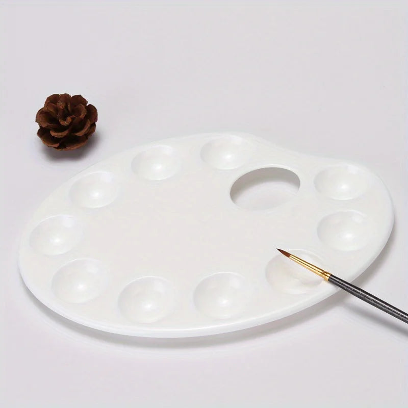 Reusable Painting Palette for Gouache, Acrylic, Watercolor - Eco-Friendly Plastic