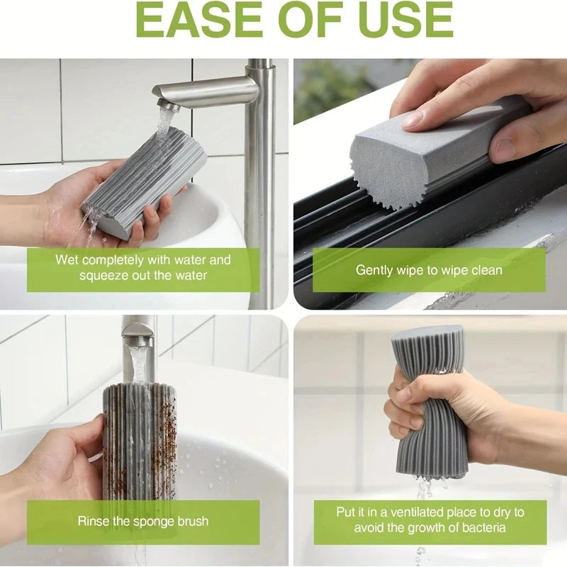 Reusable Water Absorption Cleaning Sponges for Home & Car - Pack of 3/6pcs
