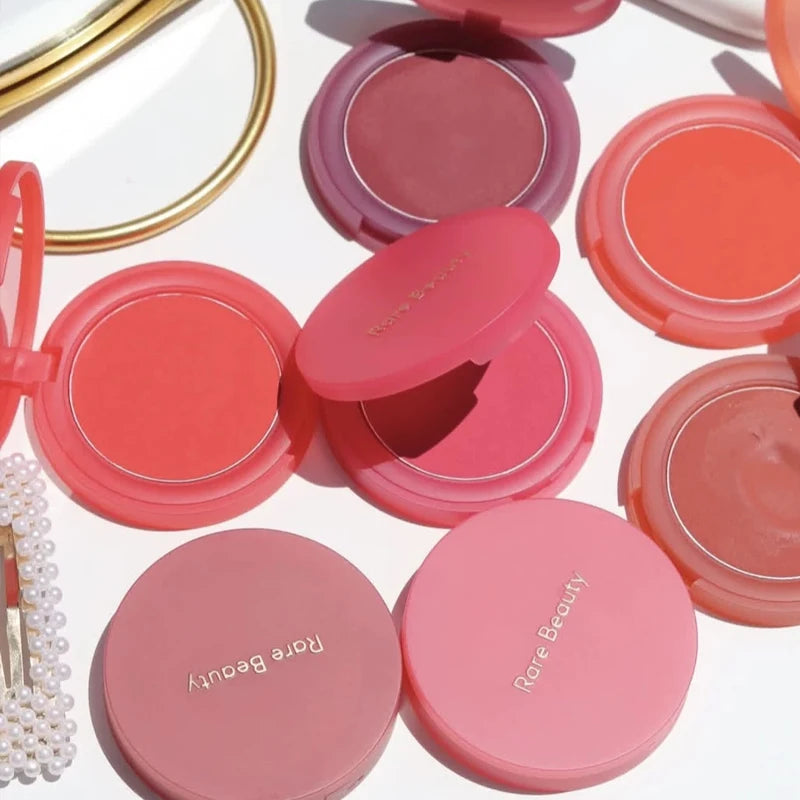 Matte Blurred Bouncy Cream-to-Powder Blush Set - Natural Makeup & Moisturizer
