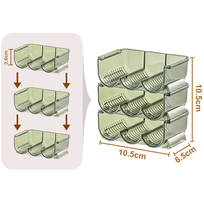 Acrylic Makeup Brush Storage Box with Lid - Transparent Cosmetic Organizer for Beauty Tools