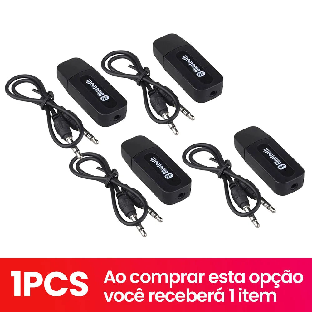 Bluetooth Audio Receiver with USB & 3.5mm Jack