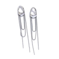 Geometric Tassel Chain Drop Dangle Earrings for Women - Waterproof Jewelry Gift