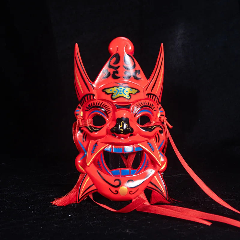 Hand Painted Theater Mask Full Face Prop Cosplay Costume Accessory
