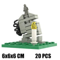 Halloween Cemetery Building Blocks Set - Horror Pumpkin Ghost Model Toys for Kids