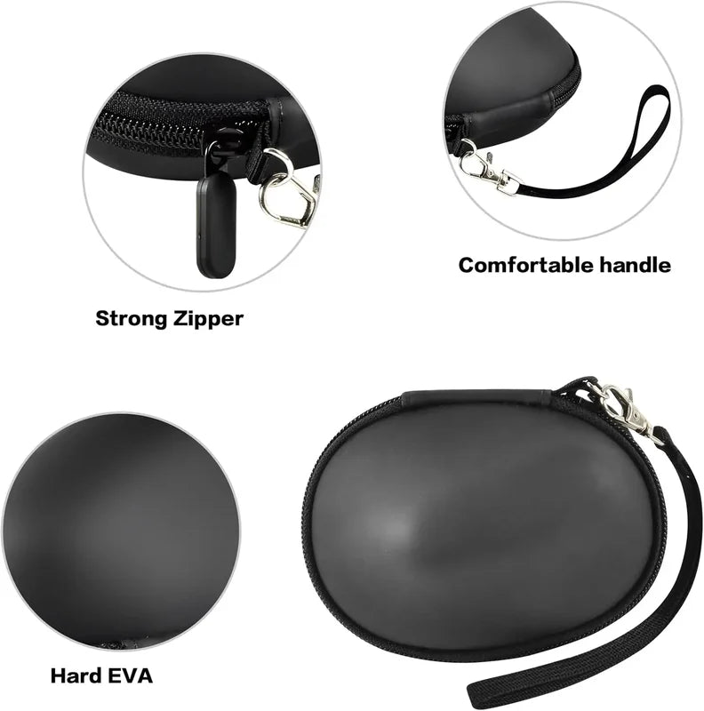 Ergonomic Vertical Mouse Carrying Case with Travel Storage Box for Logi Wireless Mouse