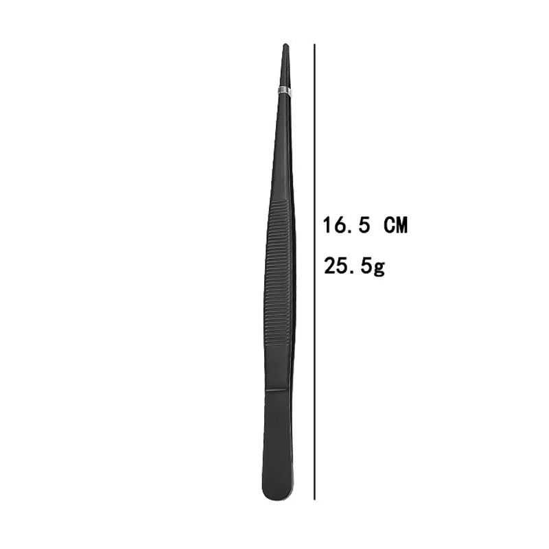 Stainless Steel Kitchen Tweezers Set for BBQ Food Prep and Picnic