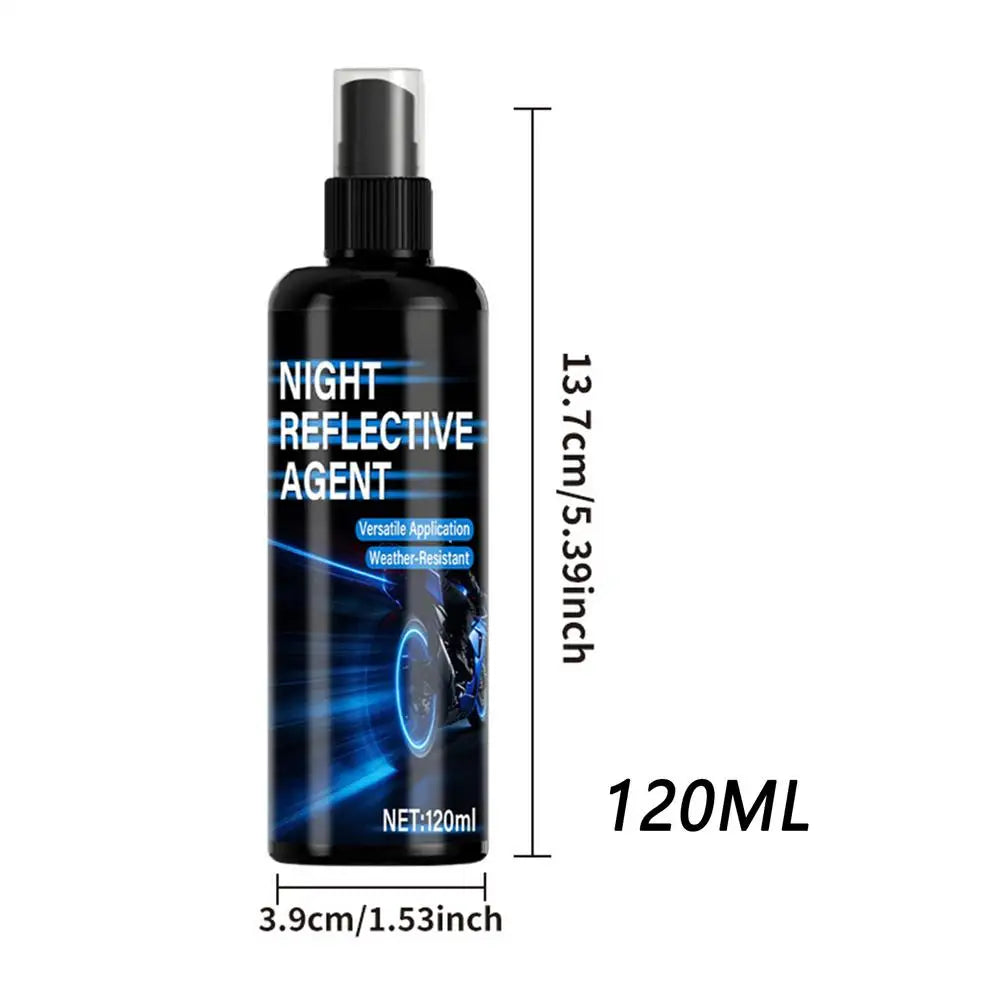 Glow in The Dark Spray Paint - Reflective Night Visibility Safety Paint 120ml