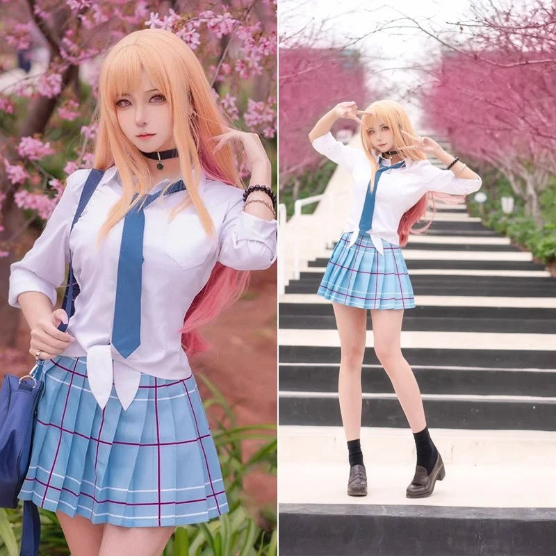 Anime Cosplay Costume Dress for Women - My Dress Up Darling Kitagawa Marin Style