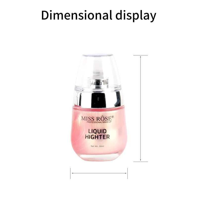 Liquid Glitter Eyeshadow & Body Highlight Set - Brightening Face & Makeup