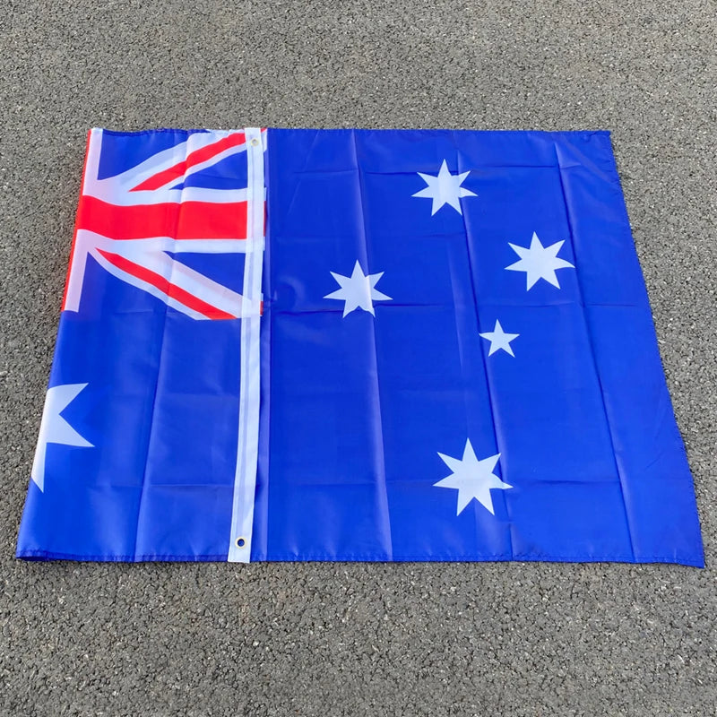 Australia Flag 90x150cm Polyester Hanging Banner for Home Decor & Celebrations