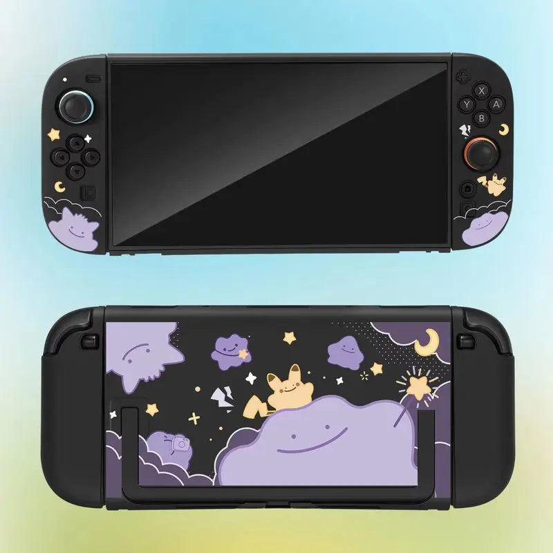 Matte Hard Shell Protective Case for Nintendo Switch 2 Joy Con - Ditto Pattern
