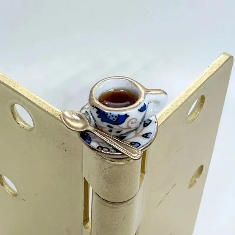 Decorative Door Hinge Heads Resin Topper - Creative Hinges for Home Decor