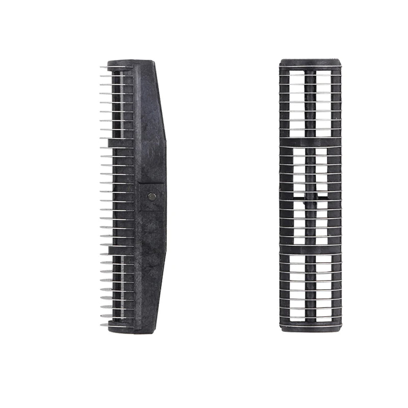 2-Pack Hair Clipper Blade Covers with Comb Brush for Electric Shavers - Replacement Accessories