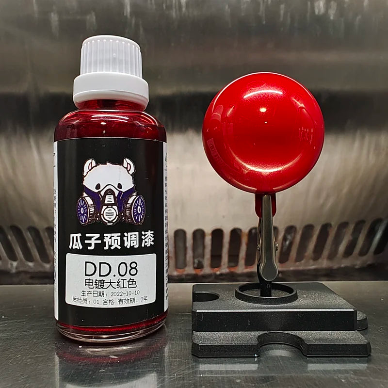 Red Spray Paint for Model Kits Airbrush Coating Hobby Painting No Dilution