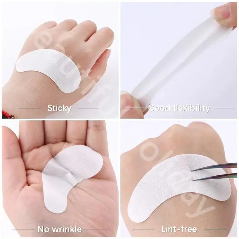 Eyelash Extension Gel Eye Patches 200-500 Pairs Under Eye Pads Hydrogel Stickers