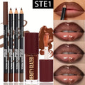Lip Kit Set with Lip Liners and Lip Gloss - Waterproof, Long-Lasting Matte Finish, Versatile for Casual & Formal Wear