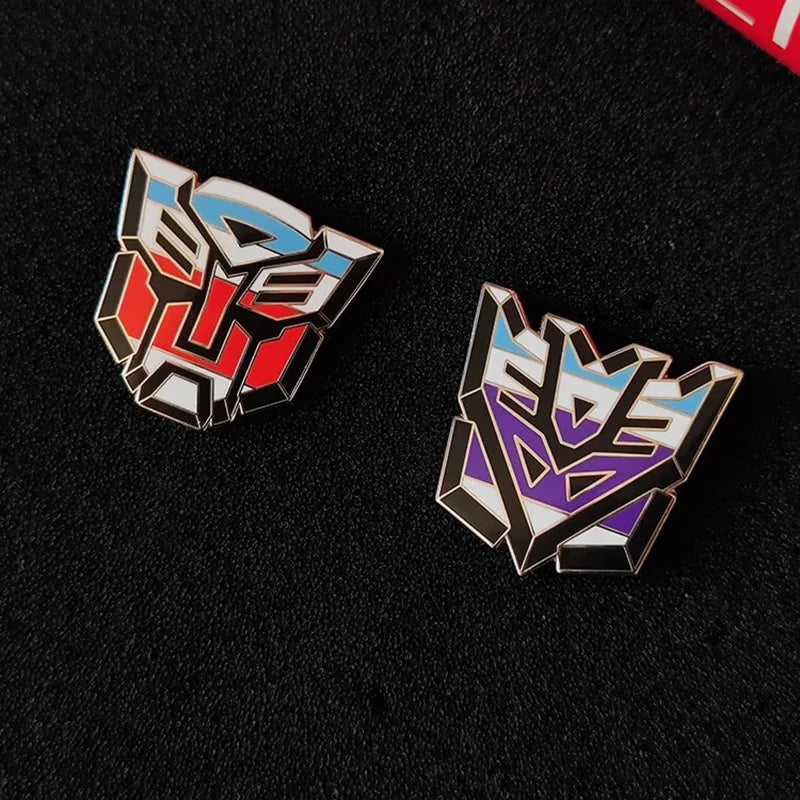Transformers Optimus Prime Enamel Pin Brooch for Men Women Collectible Badge Gift