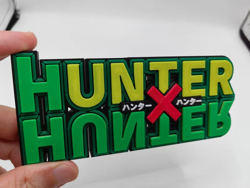Hunter X Hunter Logo 3D Standee Action Figure Ornament - Collectible Decor