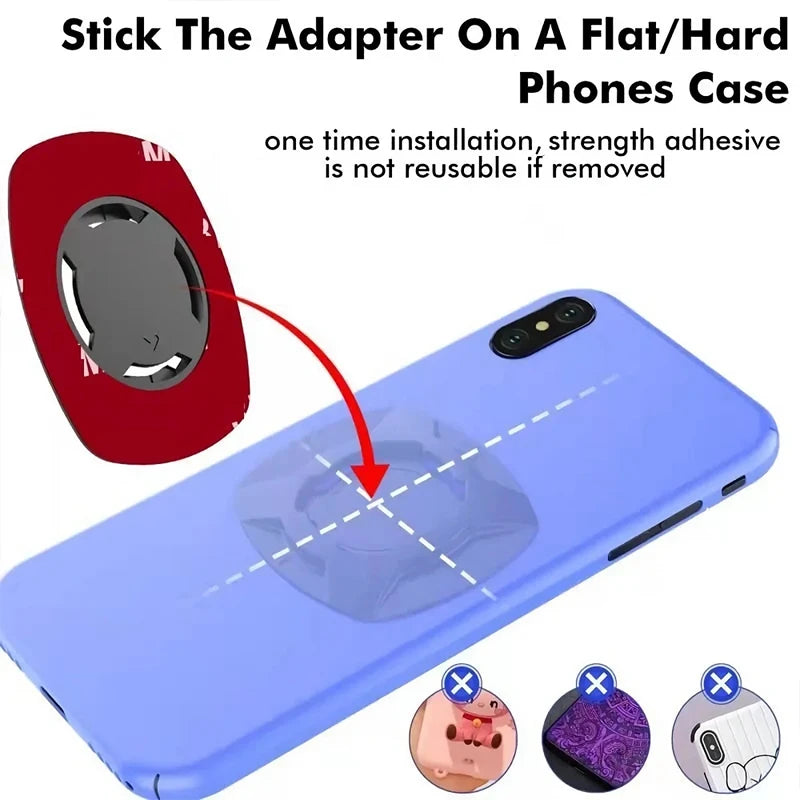 Bike Handlebar Phone Lock Mount - Mountain Bike Motorcycle Scooter Security Accessory