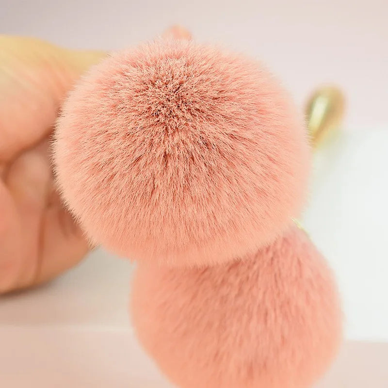 Professional Glitter Powder Nail Dust Cleaning Brush for Manicure & Makeup