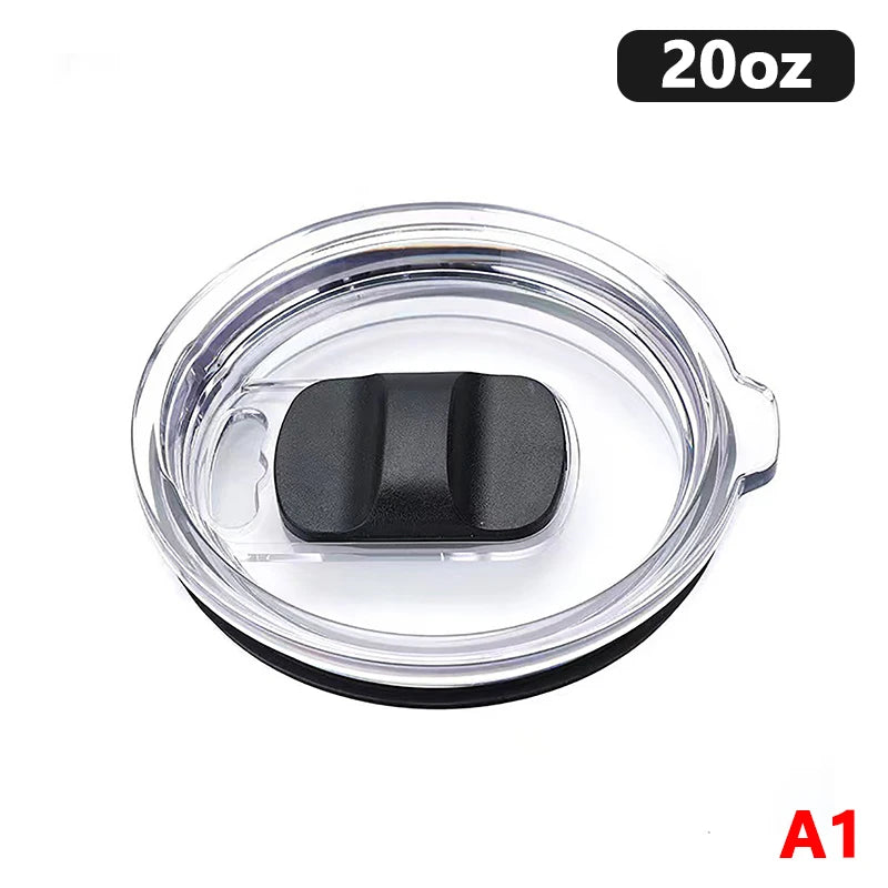 20oz & 30oz Tumbler Replacement Plastic Lid - Airtight Water Cup Cover