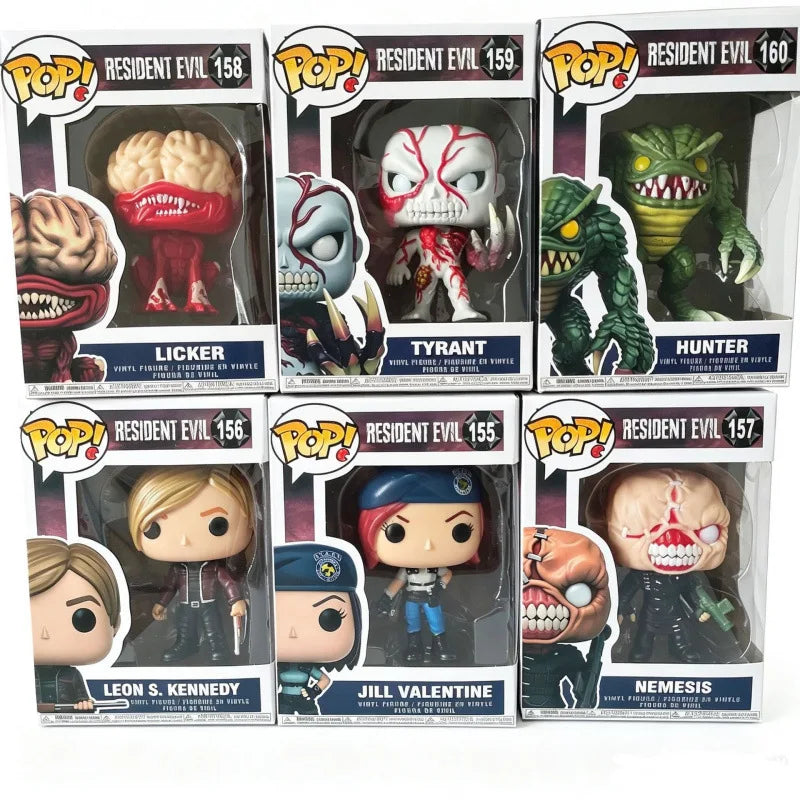 Resident Evil Zombie Action Figures PVC Model Collectible Toy - Multiple Colors