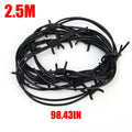 Halloween Fake Barbed Wire Fence Decoration for Haunted Houses & Parties - Spooky Prop