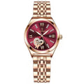 Luxury Waterproof Luminous Quartz Women's Wristwatch - Stainless Steel Elegant Fashion Watch