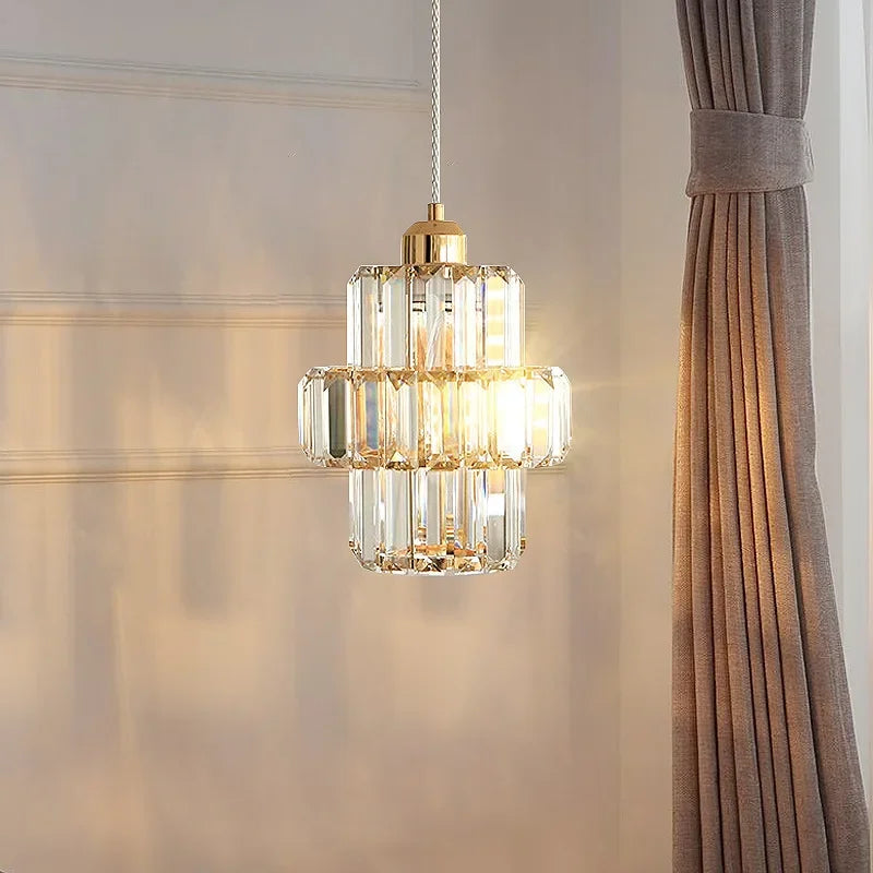 Modern Crystal Chandelier for Bedroom & Living Room - Creative Postmodern Lighting Fixture