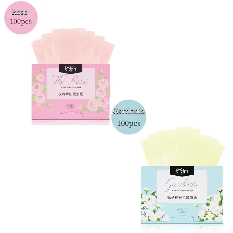 Facial Oil Blotting Papers 100-500 Sheets Matte Face Wipes Oil Control Makeup Tools