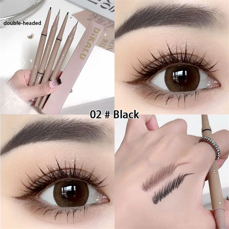 Waterproof Micro-Tip Eyebrow Pencil - Natural, Long-Lasting, Smudge-Proof Makeup