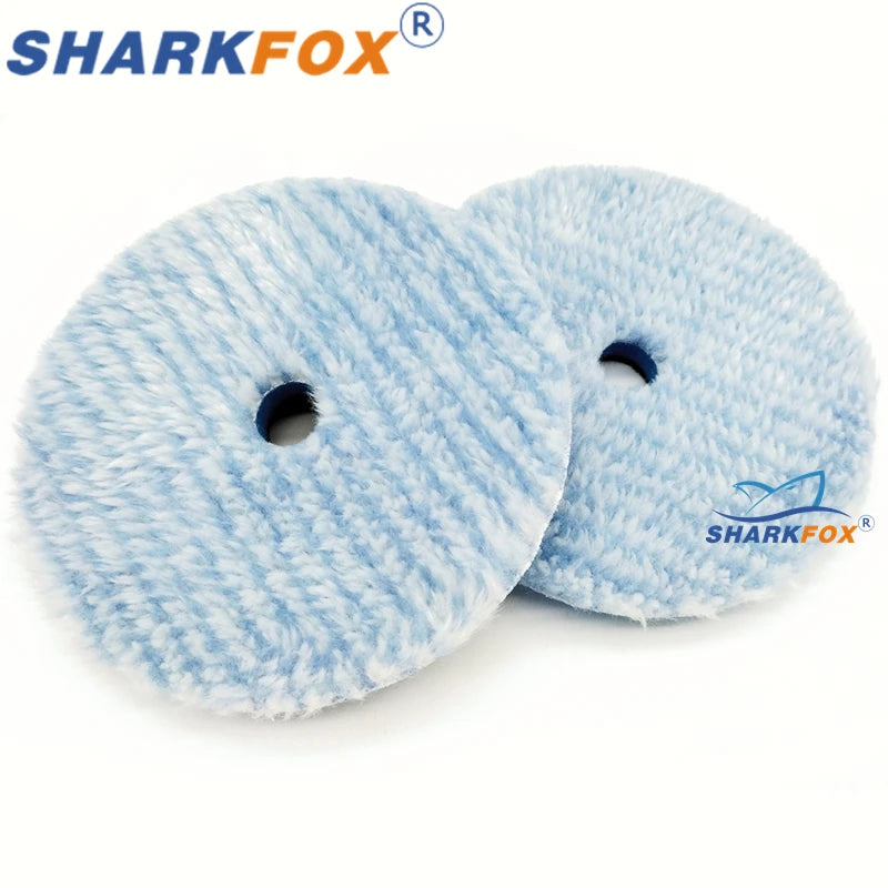 Microfiber Polishing & Wax Removal Pads Set - 6 Inch Detailing Applicator