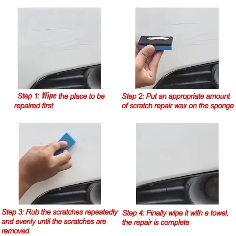 Car Scratch Remover Paint Care Kit - Auto Swirl & Scratch Repair Polishing Tool