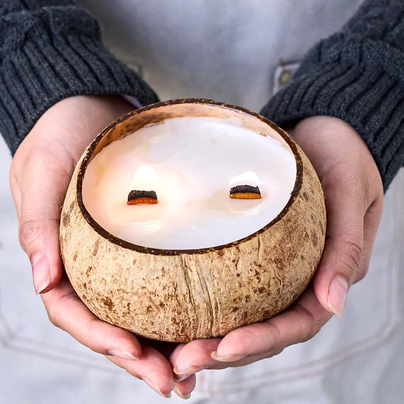 White Coconut Wax for Candle Making 1LB - DIY Scented & Smokeless