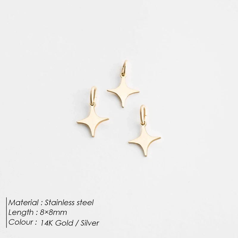 Mini Star Pendant Necklace Charm Jewelry DIY Women’s Gift